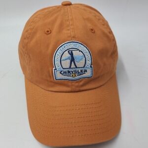 Youth Chrysler Classic Golf Hat Adjustable Strapback Greensboro Orange Casual